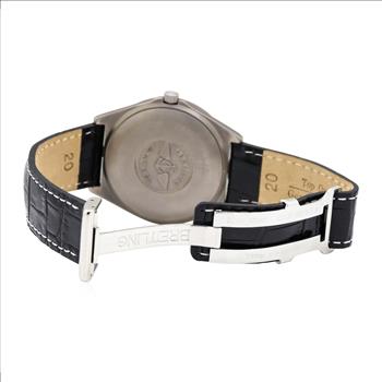 Breitling Navitimer Aerospace 40mm Titanium Case Watch on Leather Strap 80360