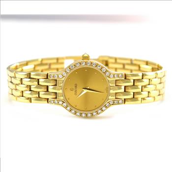 Concord 14K Yellow Gold Diamond Lady's Watch