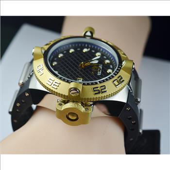 Invicta Men's 1157 Subaqua Noma IV GMT Black Dial Watch