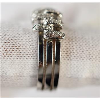 $4,000 Retail 14K Gold Diamond Cocktail Ring