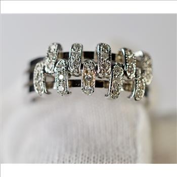 $4,000 Retail 14K Gold Diamond Cocktail Ring