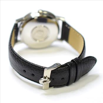 Omega Constellation 36mm Stainless Steel Watch on Leather Strap