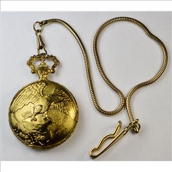 Antique US Army Pocket Watch With Unique Engraving