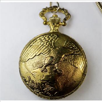 Antique US Army Pocket Watch With Unique Engraving
