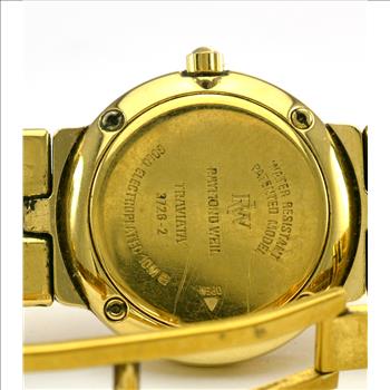 Raymond Weil Stainless Steel Black Studded Dial Lady's Watch 