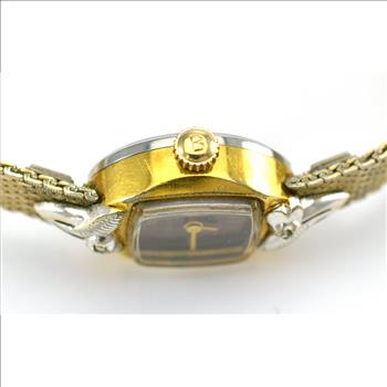 Bulova Stainless Steel Red Dial Lady's Watch 