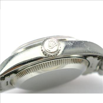 Rolex Stainless Steel Copper Bronze Dial Lady's Watch 25MM