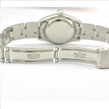 Rolex Stainless Steel Copper Bronze Dial Lady's Watch 25MM