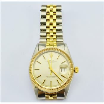 Rolex Datejust Men's 18K/Stainless Steel Watch On Jubilee Bracelet