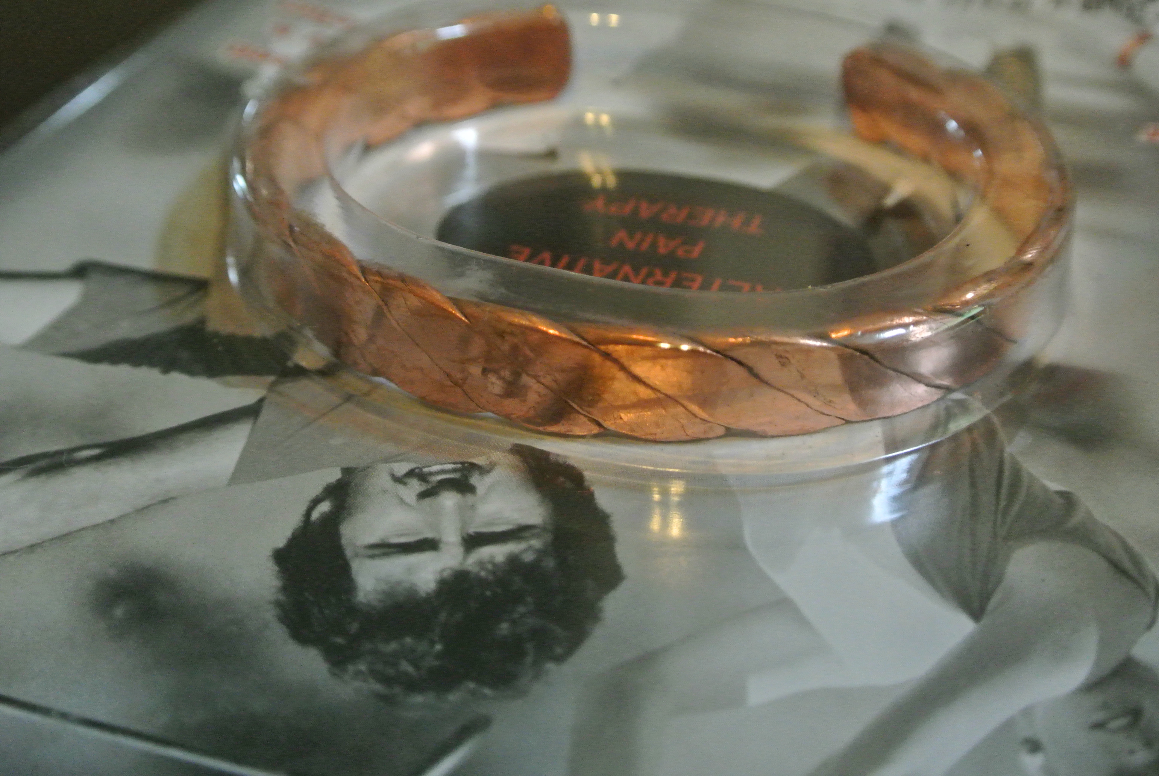 Tour Power Copper Bracelet Flat Twist L/XL Property Room