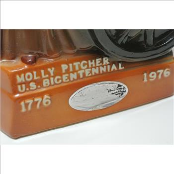1976 Old Mr. Boston, Molly Pitcher, Empty Whiskey Decanter
