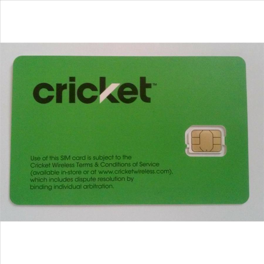 Lot of 86 Quantity New Cricket Nano Sim Cards Ready for Activation
