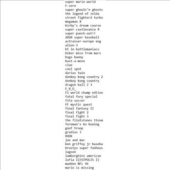 Super Mini Classic Retro Gaming System with 94 Built in Games