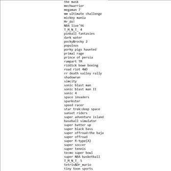 Super Mini Classic Retro Gaming System with 94 Built in Games