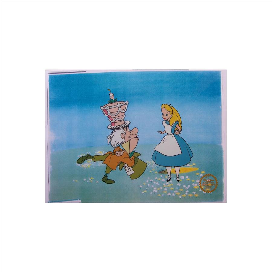 Disney Art ALICE IN WONDERLAND 1951 Original Serigraph Cel | Property Room