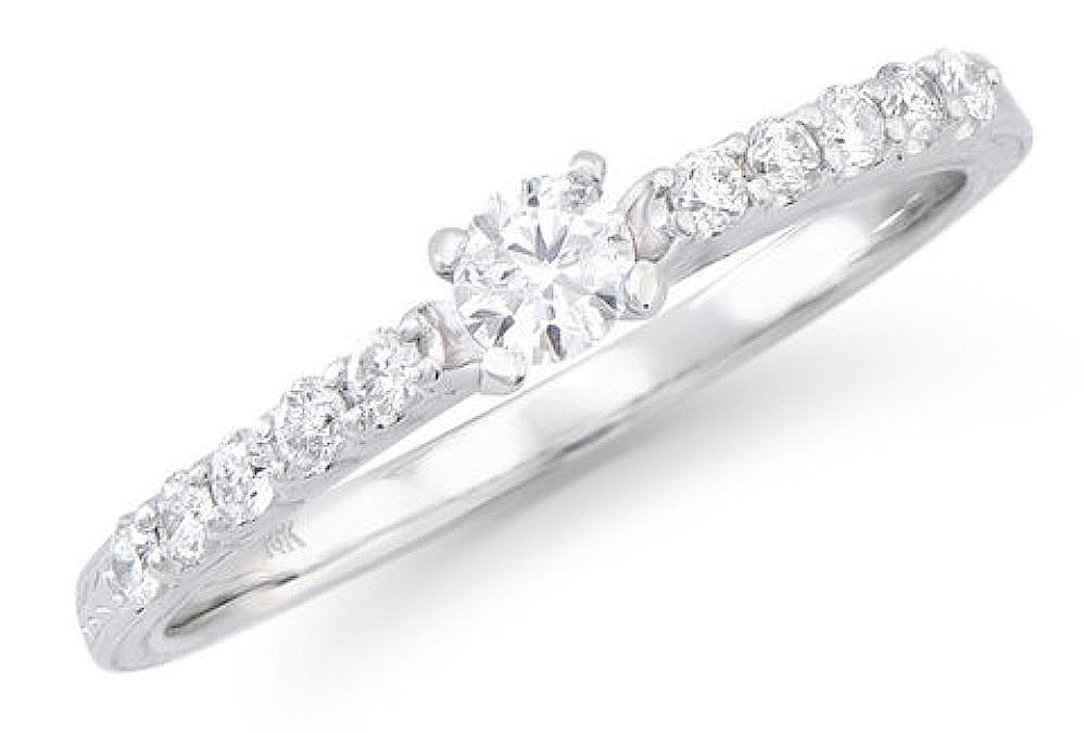 Hot Deal! $5,765 Value! 0.46 Cts IGI Certified Natural Diamonds Designer Ring NEW
