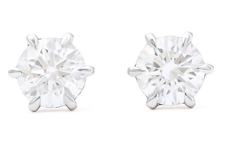 New! 2.08 ctw IGI Certified Top Lab Diamond 14K Earrings E-F VVS IDEAL Cut