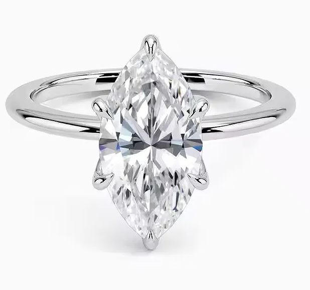 New $10,875 Value! 1.10 Cts IGI Certified Lab Grown Diamond 14K Gold Designer Ring E-F VVS