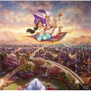 Kinkade Fine Art Litho/Print Disney 