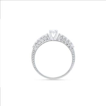 Hot Deal! $5,765 Value! 0.46 Cts IGI Certified Natural Diamonds Designer Ring NEW