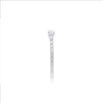 Hot Deal! $5,765 Value! 0.46 Cts IGI Certified Natural Diamonds Designer Ring NEW