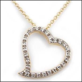New! 0.22 ctw Natural Diamonds 18KGP Designer Necklace MSRP $1,975