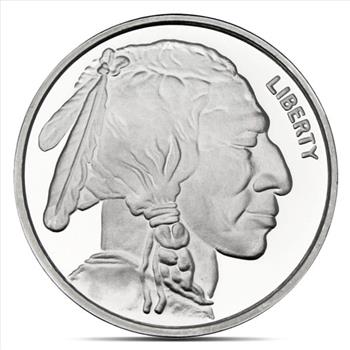 Great Investment! Indian Head / Buffalo Silver Round  IRA Approved