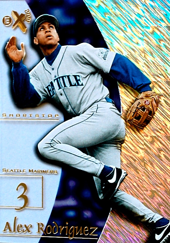 ALEX RODRIGUEZ ~ 1998 eX ~SAMPLE ~ SEATTLE MARINERS | Property Room