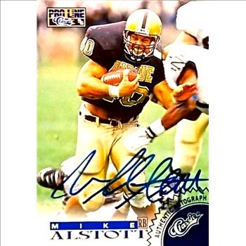MIKE ALSTOTT  ~ 1996 CLASSIC ~ROOKIE CARD ~ GENUINE AUTOGRAPH