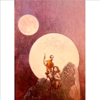 1993 COMIC IMAGES ~ ARTIST: FRANK FRAZETTA ~ALIEN WORLDS