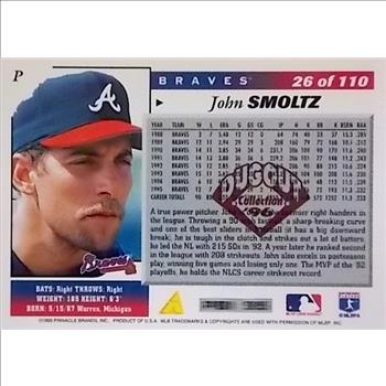 JOHN SMOLTZ ~ 1996 SCORE ~ 