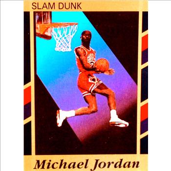 MICHAEL JORDAN ~ 1990-91 SLAM DUNK ~ 