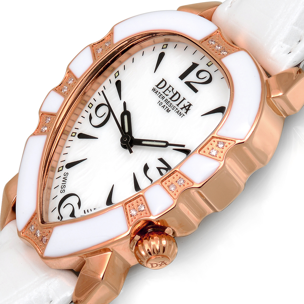  DEDIA Lily LT Ladies Diamond Watch (Brand New) Retails at $1,495.00