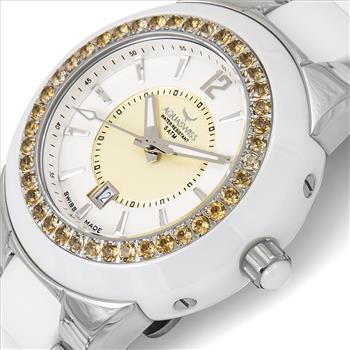AQUASWISS SeaStar Semi-Precious Ladies Watch (Brand New) Retails at $1,495.00