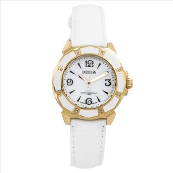 DEDIA Lily L Ladies Diamond Watch (Brand New) Retails at $1,495.00
