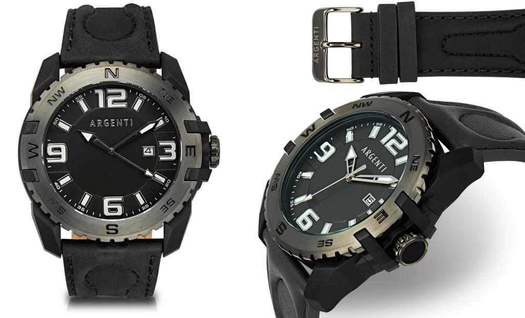 Montre Homme Argenti Paradigm – Authentique, Bleue, Quartz Japonais, Neuve Avec étiquette