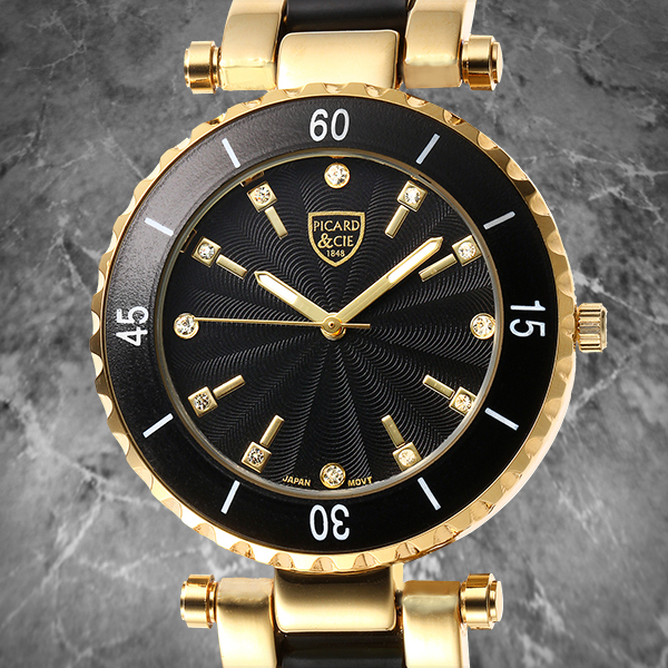Montre Femme Picard & Cie Eva - Boîtier Acier 39mm, Quartz Japonais, étanche 30m, Neuve Avec étiquettes
