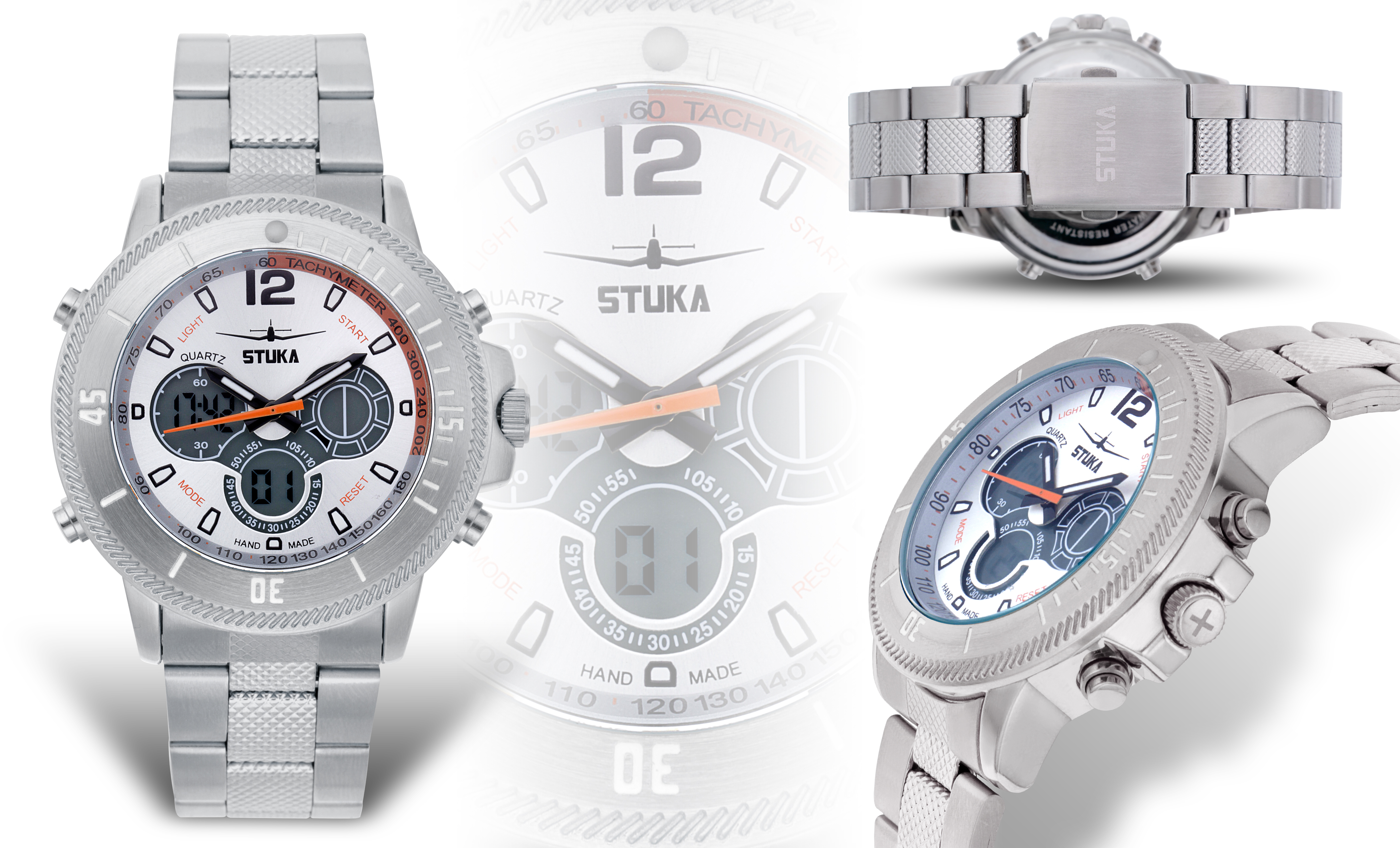 Stuka Men's SR71 Analog/Digital Hybrid Watch Property Room
