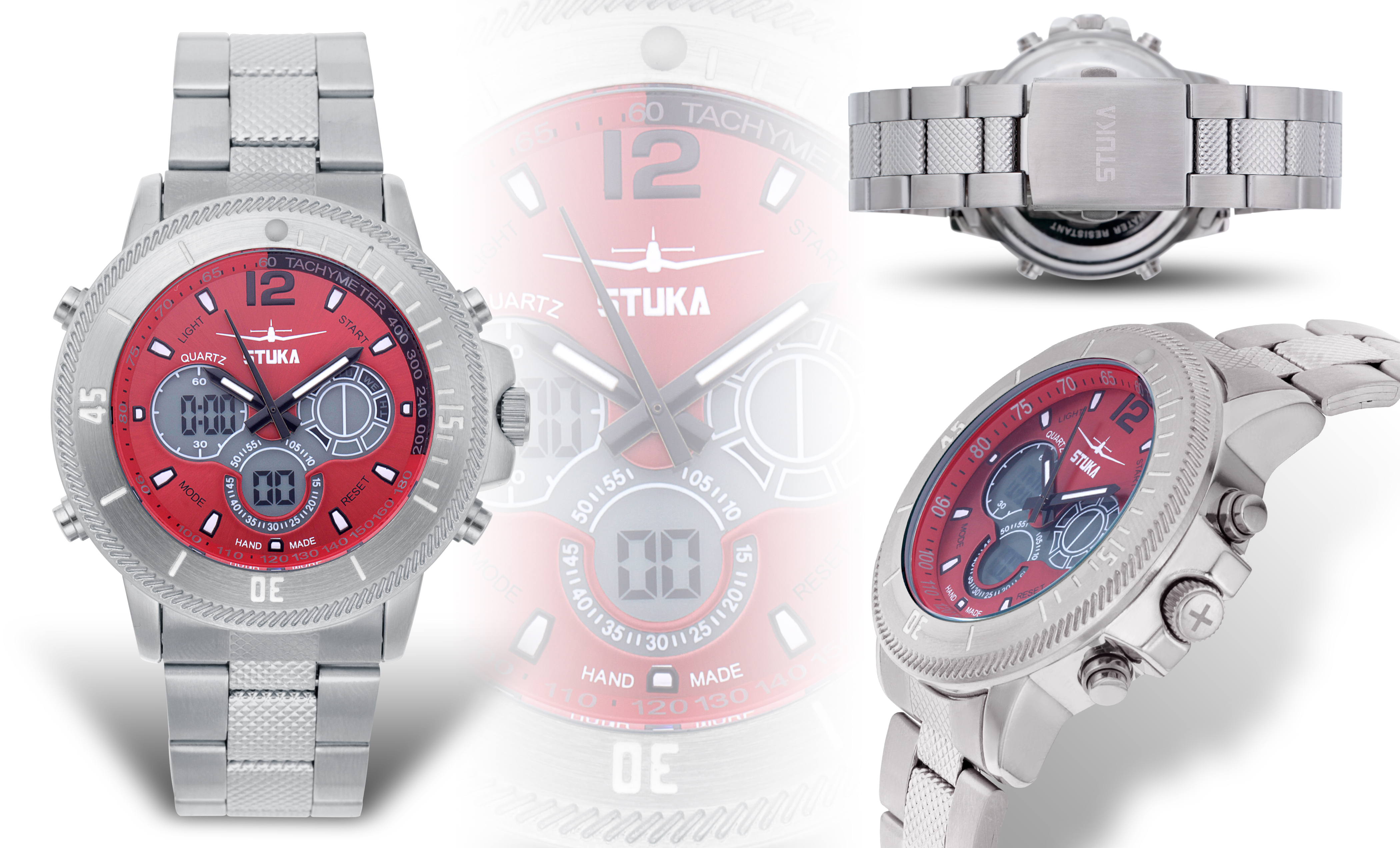 Stuka Men's SR71 Analog/Digital Hybrid Watch Property Room