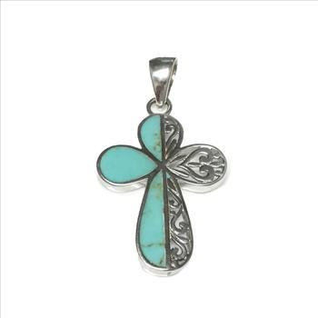 Filigree Cross Pendant 