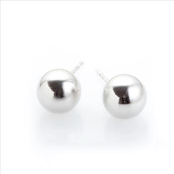 Sterling Silver Ball Stud Earrings