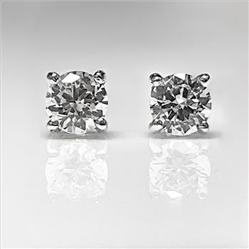 Sterling Silver 5mm Stud Earrings 