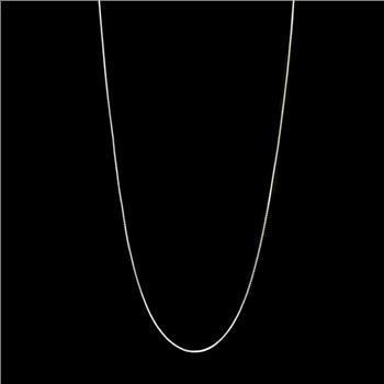 18 Inch Sterling Silver Fine Box Chain