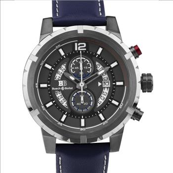 Buech & Boilat Beaumont Trophy Men's classically styled chronograph watch