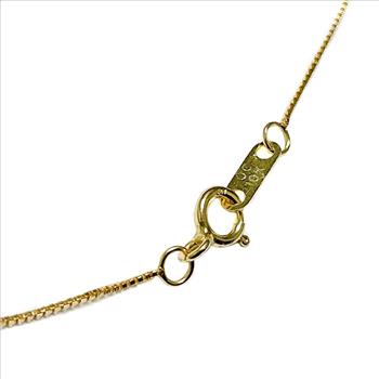 10K Yellow Gold Fine Box Chain Necklace