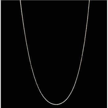 18 Inch Diamond Cut Ball Design Chain - Sterling Silver