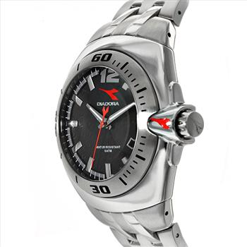 Diadora Italian Designer Stainless Steel Mens Watch