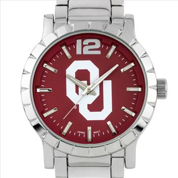 Oklahoma University Logo Mens Watch