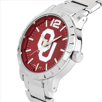 Oklahoma University Logo Mens Watch