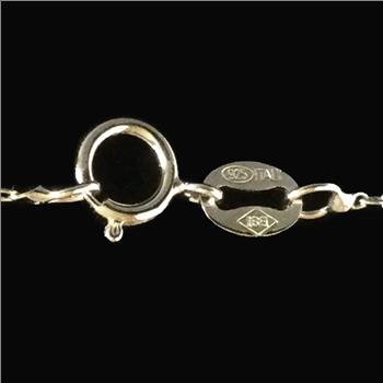 Italy 24 inch Sterling Silver Fine Cable Chain